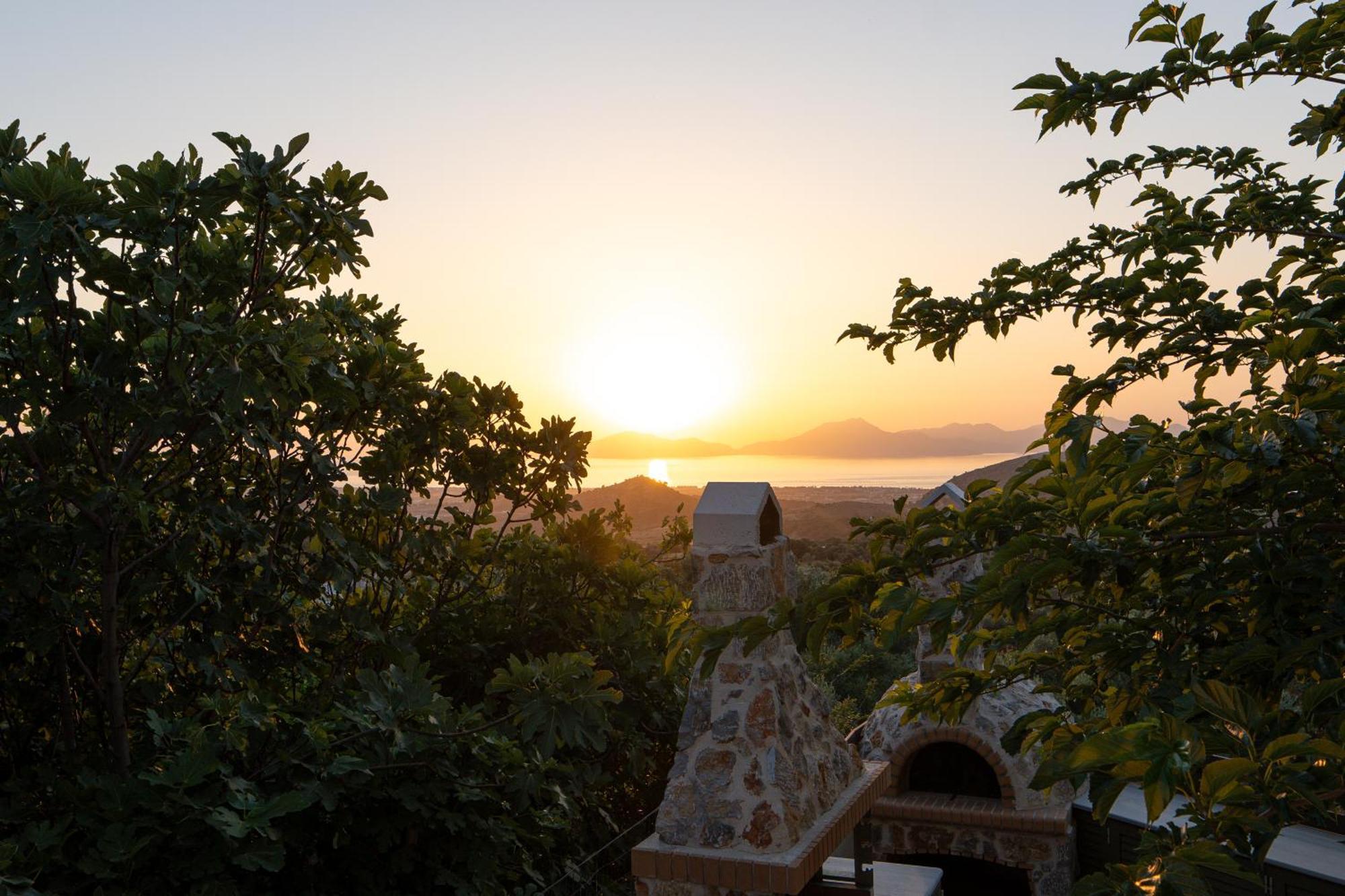 Villa Rosa - Luxury Villas With Panoramic Views Lagoudi Zia Εξωτερικό φωτογραφία