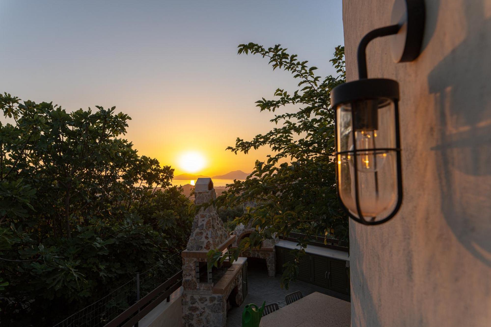 Villa Rosa - Luxury Villas With Panoramic Views Lagoudi Zia Εξωτερικό φωτογραφία
