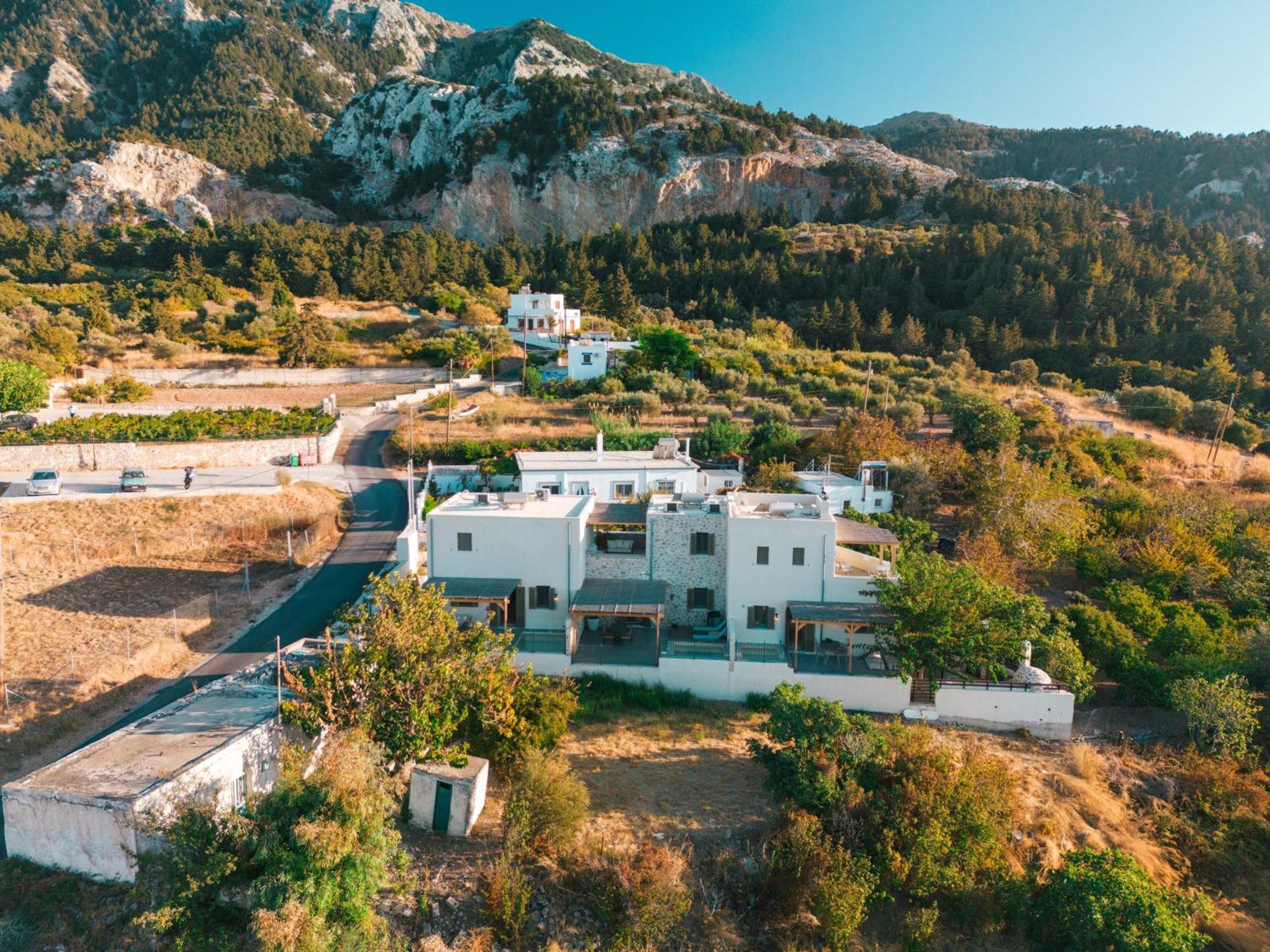 Villa Rosa - Luxury Villas With Panoramic Views Lagoudi Zia Εξωτερικό φωτογραφία