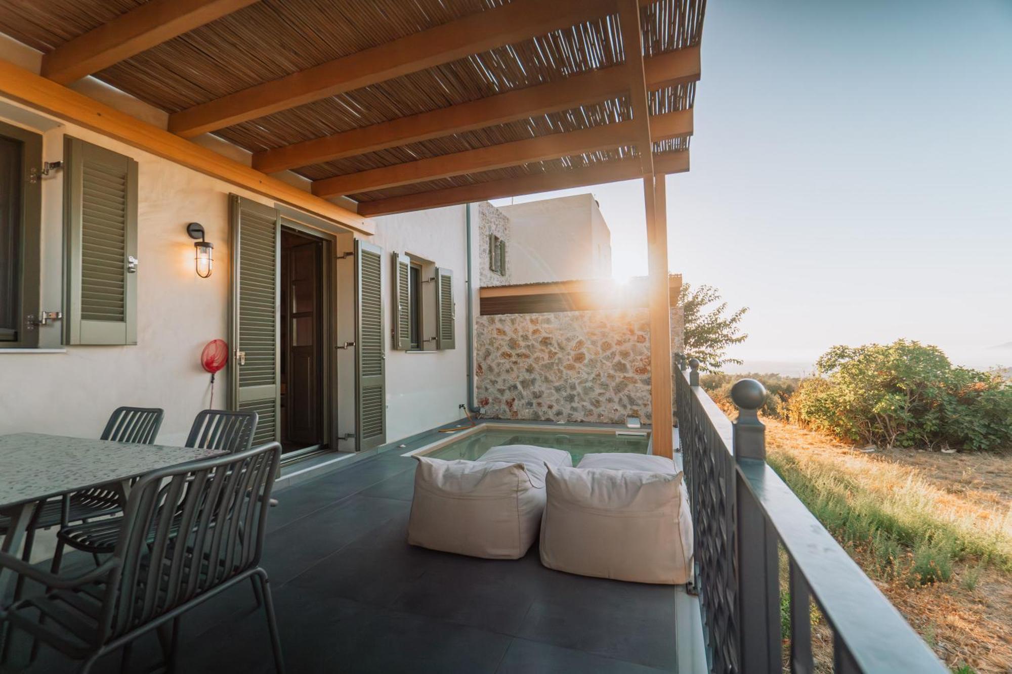 Villa Rosa - Luxury Villas With Panoramic Views Lagoudi Zia Εξωτερικό φωτογραφία